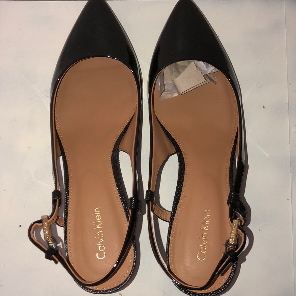 Calvin Klein black heels